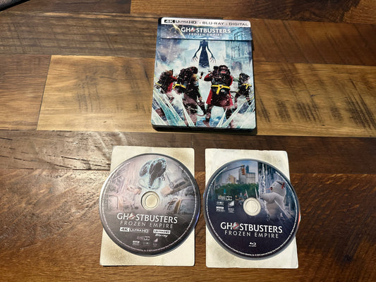 Ghostbusters Frozen Empire 4K Ultra HD/Blu ray-Sony Pictures-No Digital