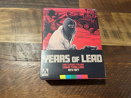 Years of Lead 5 Classic Italian Crime Thrillers-Limited Ed-NEW-US Release