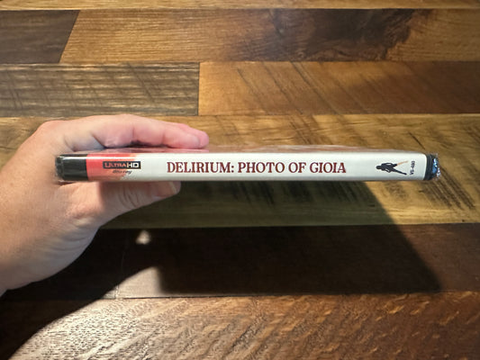 Delirium Photo of Gioia (4K Ultra HD/Blu ray, Vinegar Syndrome, NEW)