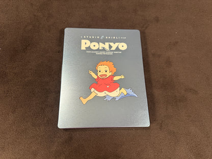 Ponyo (Blu ray/DVD, Shout Factory, 2 Disc-Steelbook, Anime Classic)
