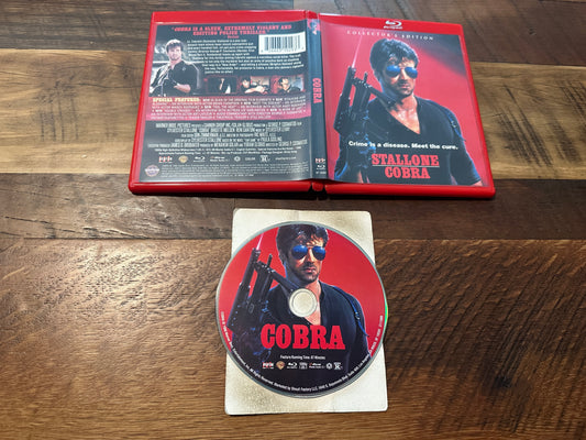 Cobra (Blu ray, Scream Factory, Collector’s Edition, Stallone Classic)