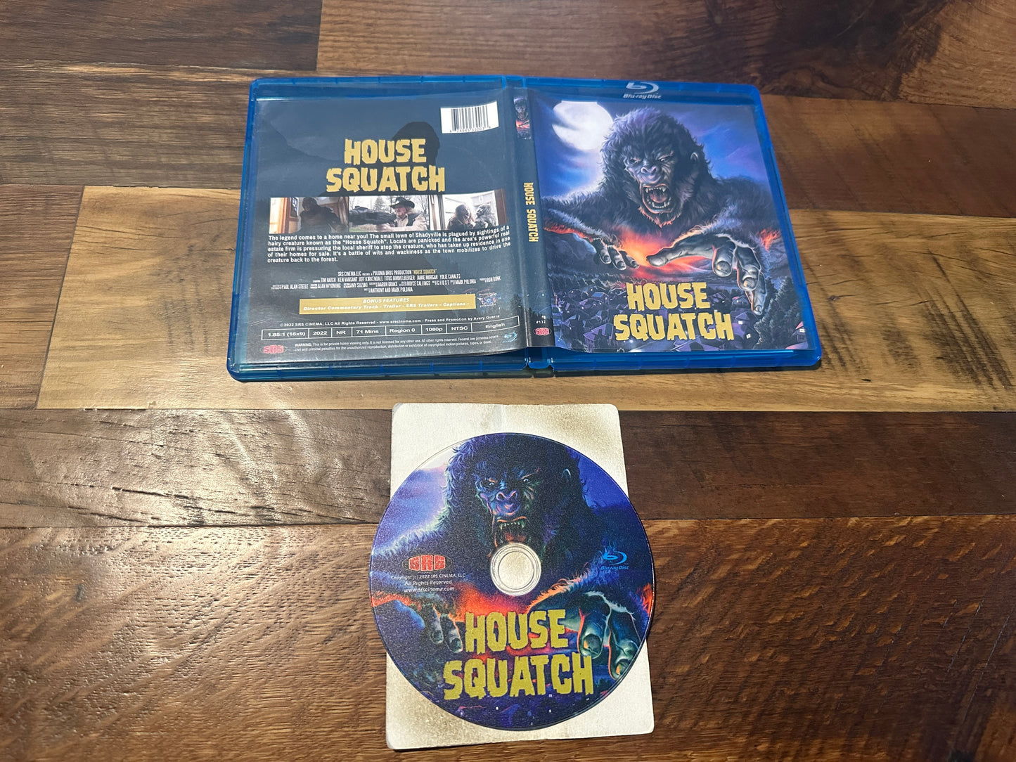 House Squatch (Blu ray, SRS Cinema, 2022 Low Budget Classic)