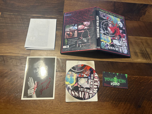 Sturmgewehr DVD-R Toxic Fifth Video-Obscure Horror-Only 50 Made-Signed Card