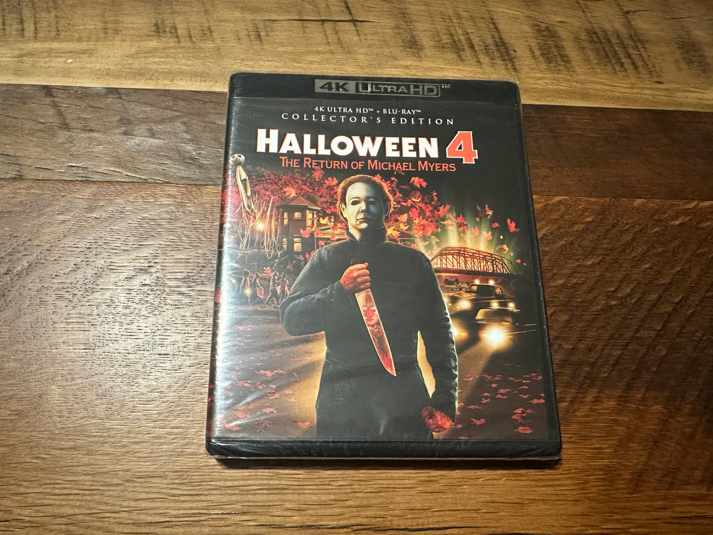 Halloween 4 4K Ultra HD/Blu ray-Scream Factory-Collector’s Edition-NEW