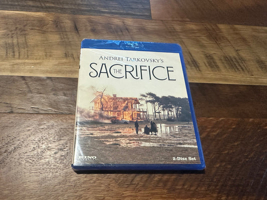 The Sacrifice Blu ray-Kino Classics-2 Disc Set-Widescreen-NEW