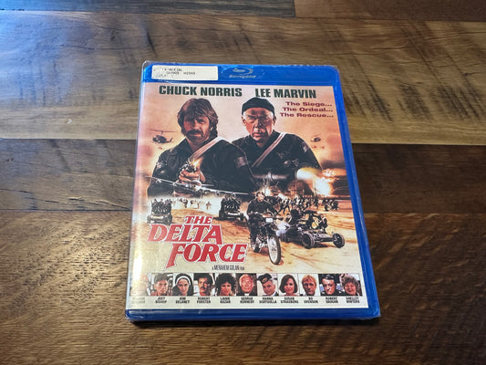 The Delta Force Blu ray-Scorpion Releasing-80’s Chuck Norris-NEW-