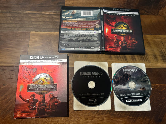 Jurassic World Rebirth (4K Ultra HD/Blu ray, Collector’s Ed, Slip, No Digital)