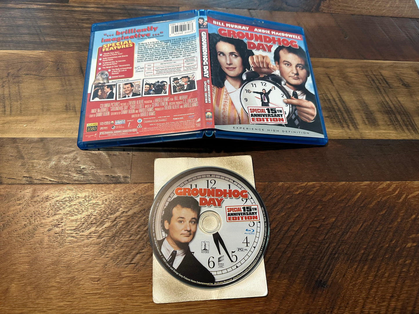 Groundhog Days (Blu ray, Sony Pictures, Bill Murray Classic, Widescreen)