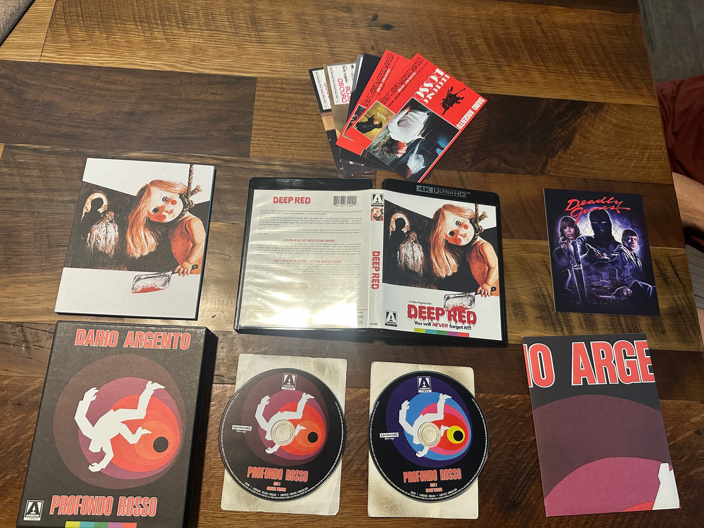 Deep Red (4K Ultra HD, Arrow Video, Dario Argento, Limited Edition)