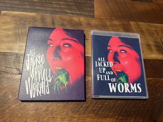 All Jacked Up And Full Of Worms Blu ray-Terror Vision-Slipcover-NEW