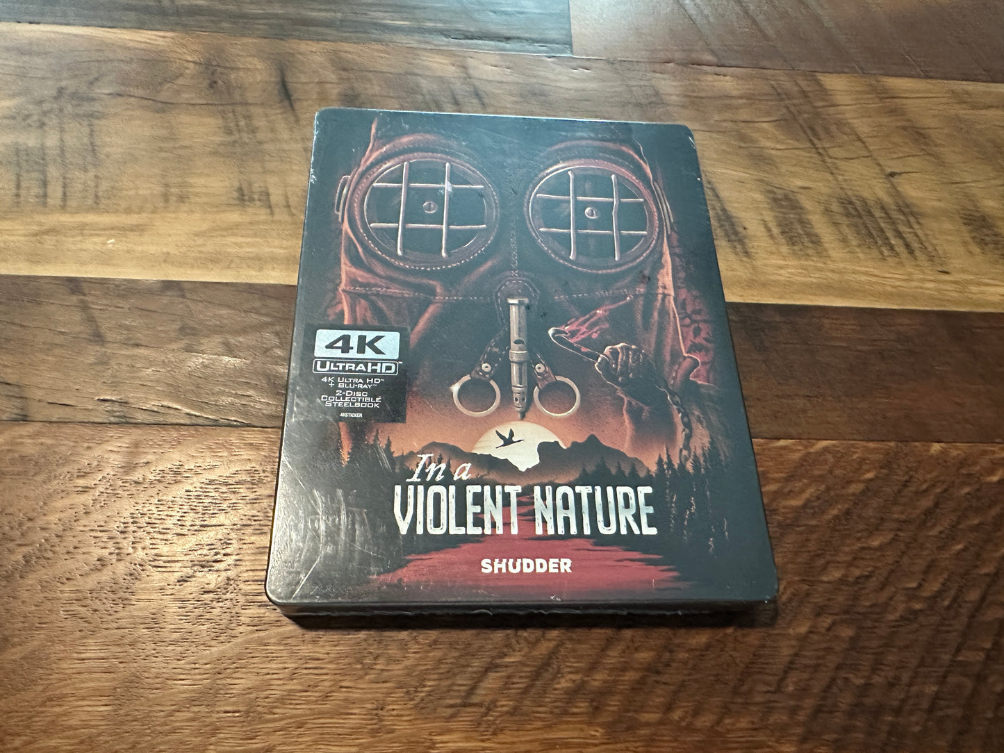 In A Violent Nature (4K Ultra HD/Blu ray, Steelbook, Shutter Original, NEW)