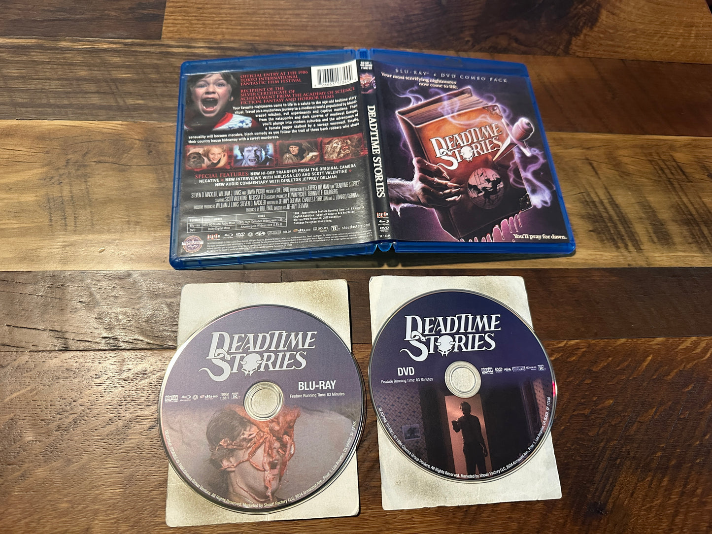 Deadtime Stories Blu ray/DVD-Scream Factory- 80’s Horror-