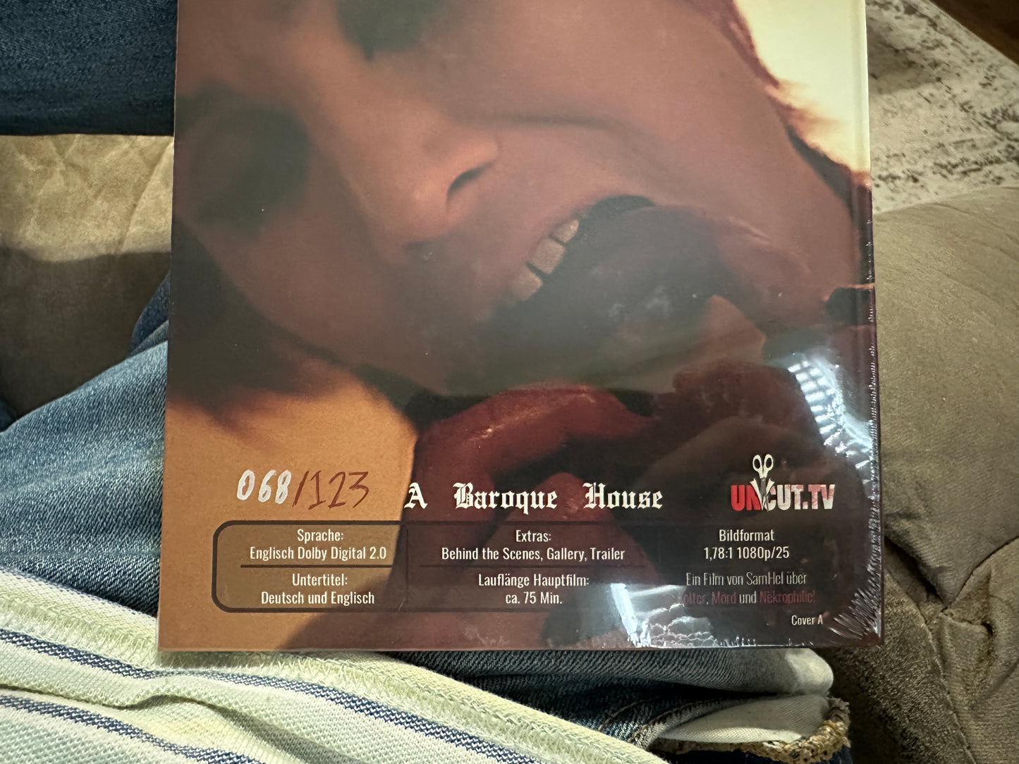 Flesh Eater X (Blu ray, Mediabook, Disturbing Sleaze, Cover 2, Rare, NEW)