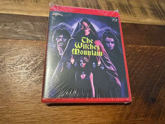 The Witches Mountain (Blu ray, Mondo Macabro, Limited Ed, Red Case, NEW)
