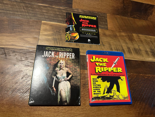 Jack the Ripper Blu ray-Severin Films-Rare Slipcover-European Version