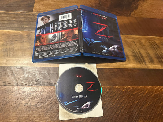 Z (Blu ray, RLJE Films, Shutter Horror, 2019 Horror, Widescreen)