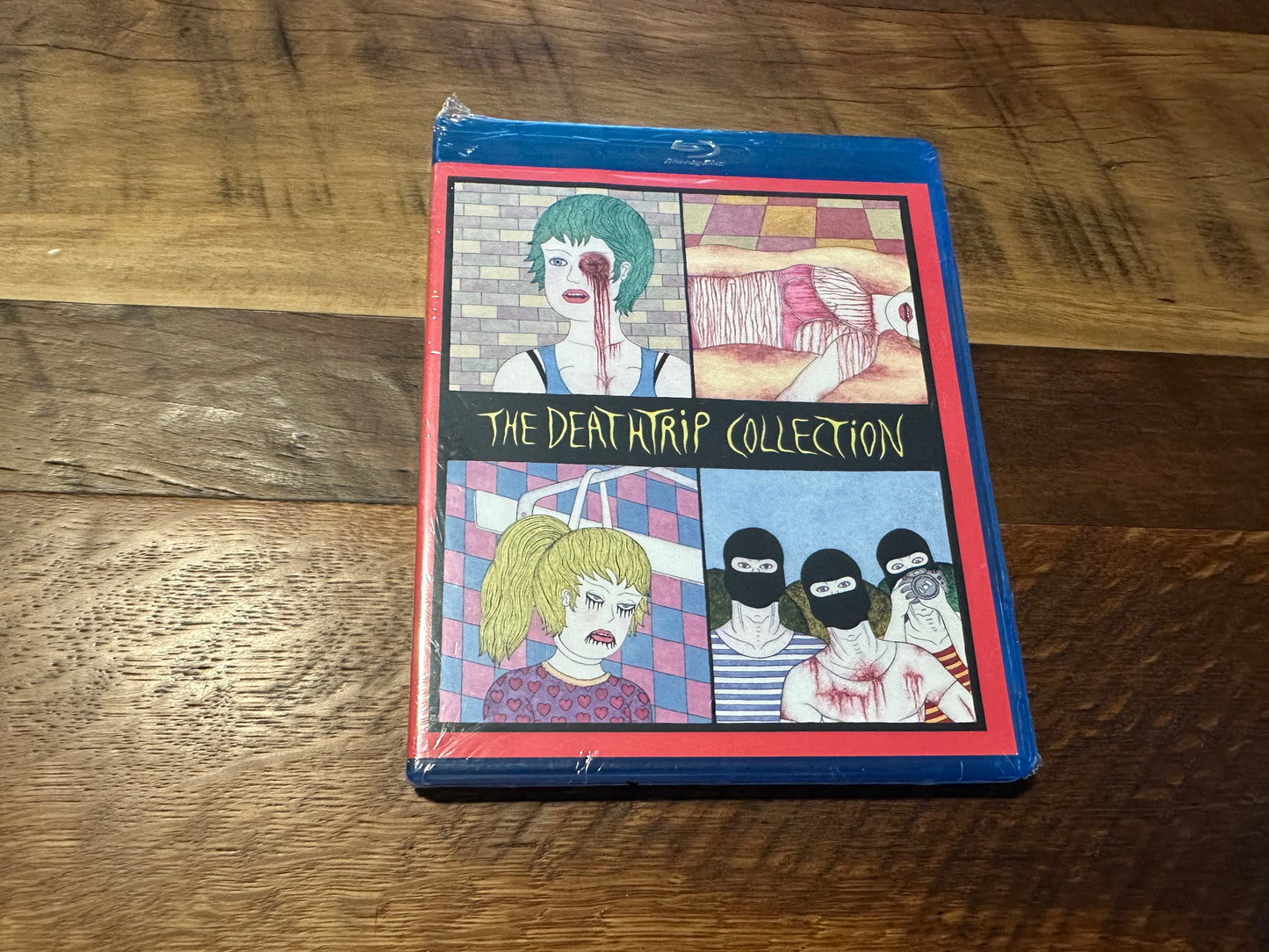 The Deathtrip Collection Blu ray-4 Movies-Limited Edition-150 Made-OOP-NEW