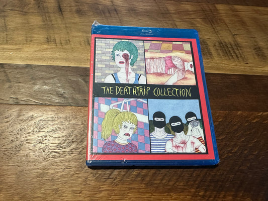 The Deathtrip Collection Blu ray-4 Movies-Limited Edition-150 Made-OOP-NEW