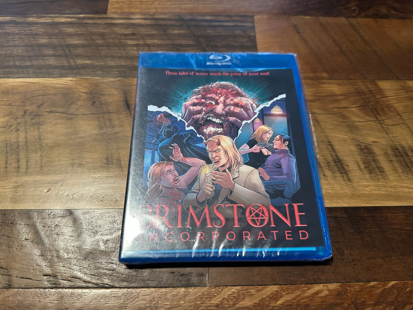 Brimstone Incorporated (Blu ray, Buffalora Entertainment, Obscure Horror, NEW)