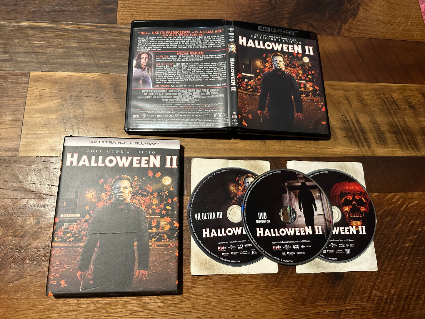 Halloween II (4K Ultra HD/Blu ray, Scream Factory, OOP Hard Slipcover)