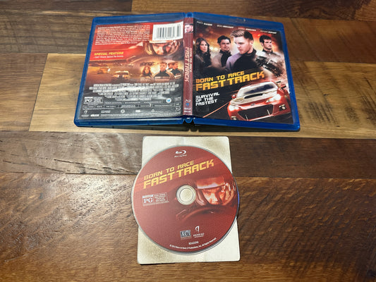 Born To Race Fast Track (Blu ray, Anchor Bay, 2014 Classic, Widescreen)