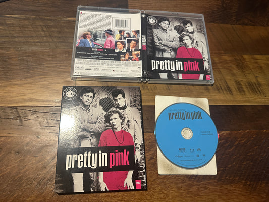Pretty In Pink Blu ray-Paramount Presents Slipcover-80’s Classic-Widescreen-