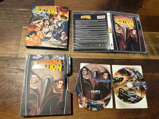 The Cardona Collection Vol 2 Blu ray-Vinegar Syndrome-Hard Slipcover-