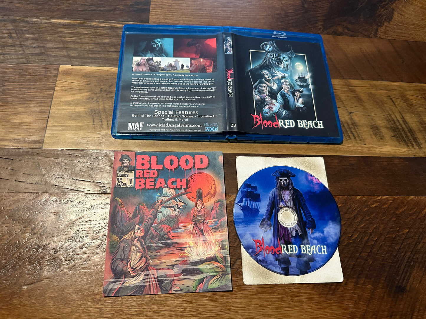 Blood Red Beach (Blu ray, Mad Angel Films, Obscure Horror)
