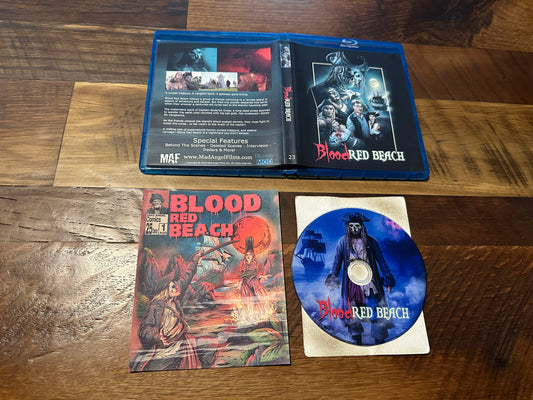 Blood Red Beach (Blu ray, Mad Angel Films, Obscure Horror)