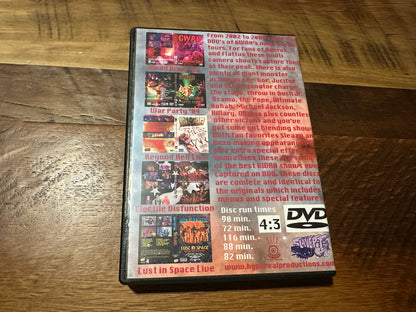 Live Anthology 2000 Gwar: A Decade Of Metal Metal (DVD-R’s, 5 Disc Set, Signed)