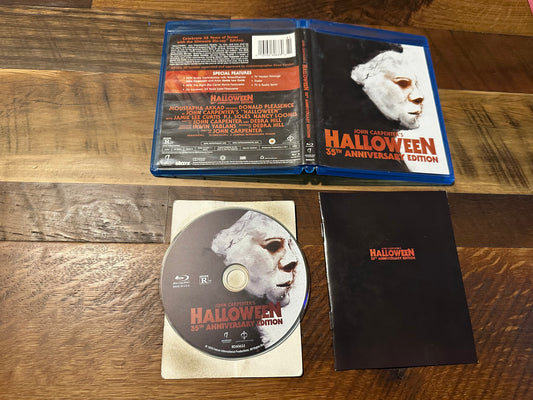 Halloween Blu ray-John Carpenter Classic-35th Anniversary Edition-