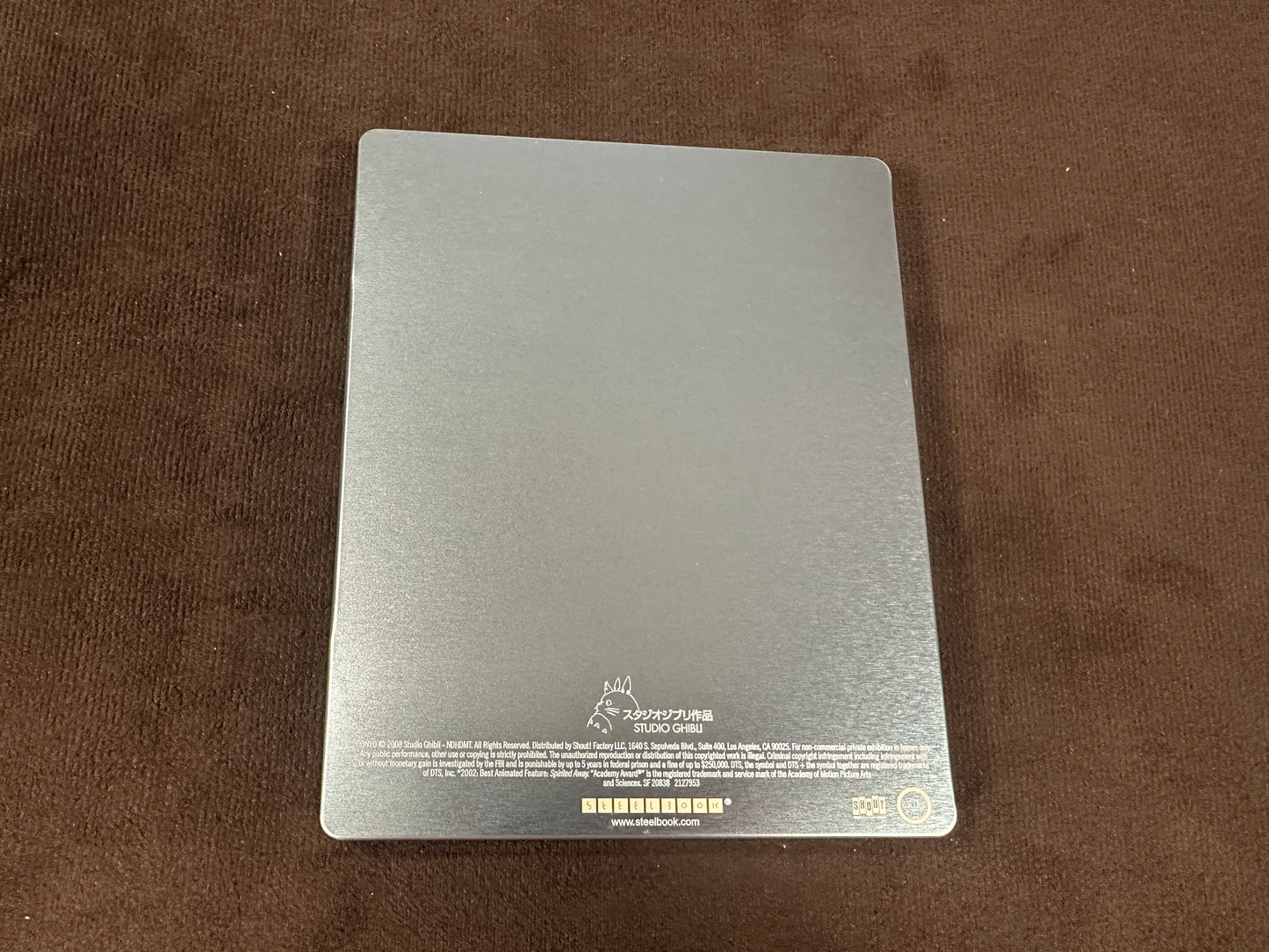 Ponyo (Blu ray/DVD, Shout Factory, 2 Disc-Steelbook, Anime Classic)