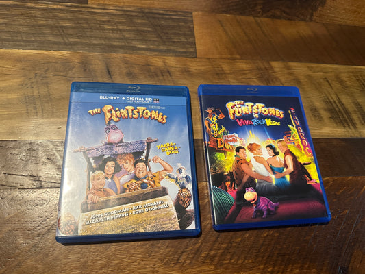 The Flintstones & Viva Rock Vegas (Blu rays, Universal, 2 Movies, Classics)