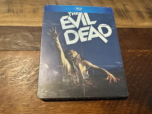 The Evil Dead Blu ray-Steelbook-Anchor Bay-Classic Horror-NEW/Sealed