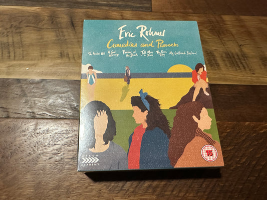 Eric Rohmer’s Comedies And Proverbs (Blu ray, Arrow Academy, Region B, NEW)