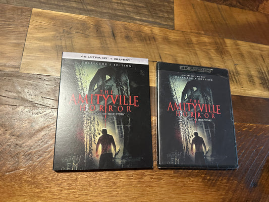 The Amityville Horror 4k Ultra HD//Blu ray-Scream Factory-Slipcover-NEW