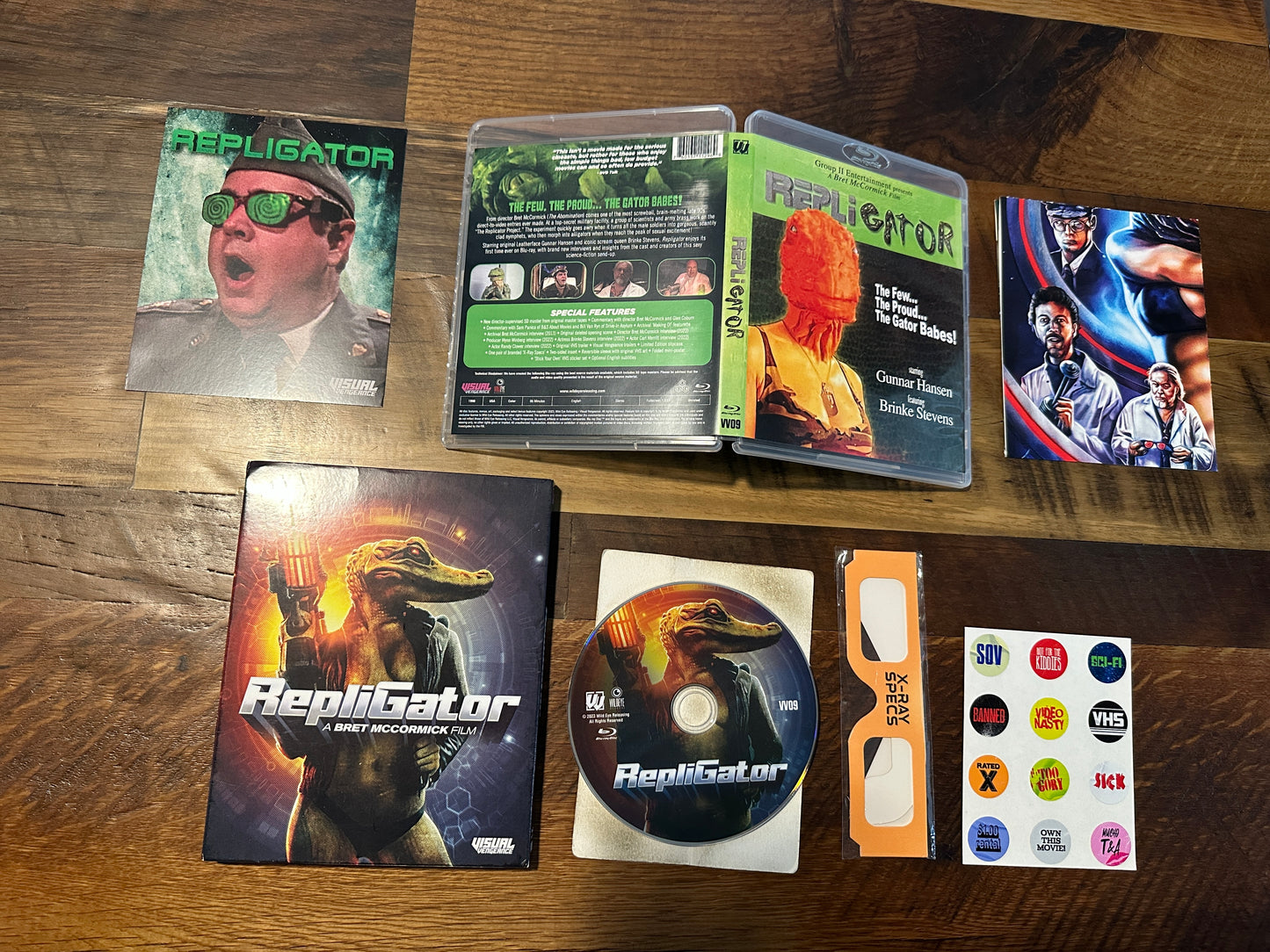 Repligator (Blu ray, Visual Vengeance, Slipcover, Bret McCormick)