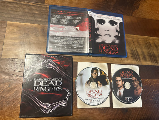Dead Ringers (Blu ray, Scream Factory, 80’s Horror, Collector Ed, 2 Disc)