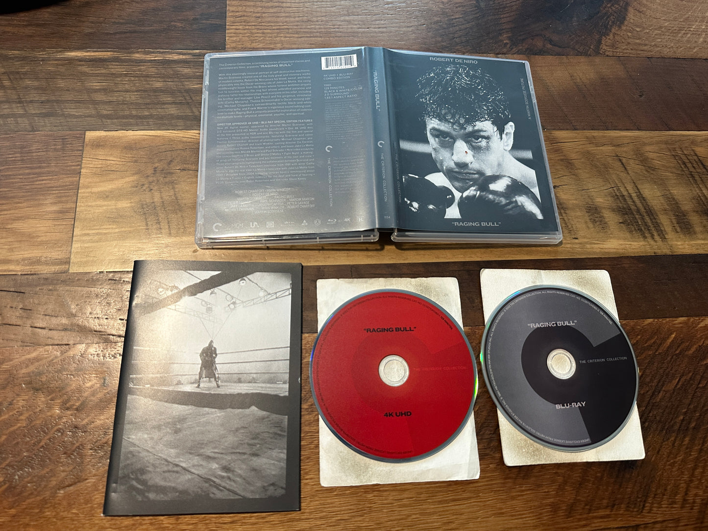 Raging Bull (4K Ultra HD/Blu ray, Criterion Collection, 2 Disc, Robert De Niro)