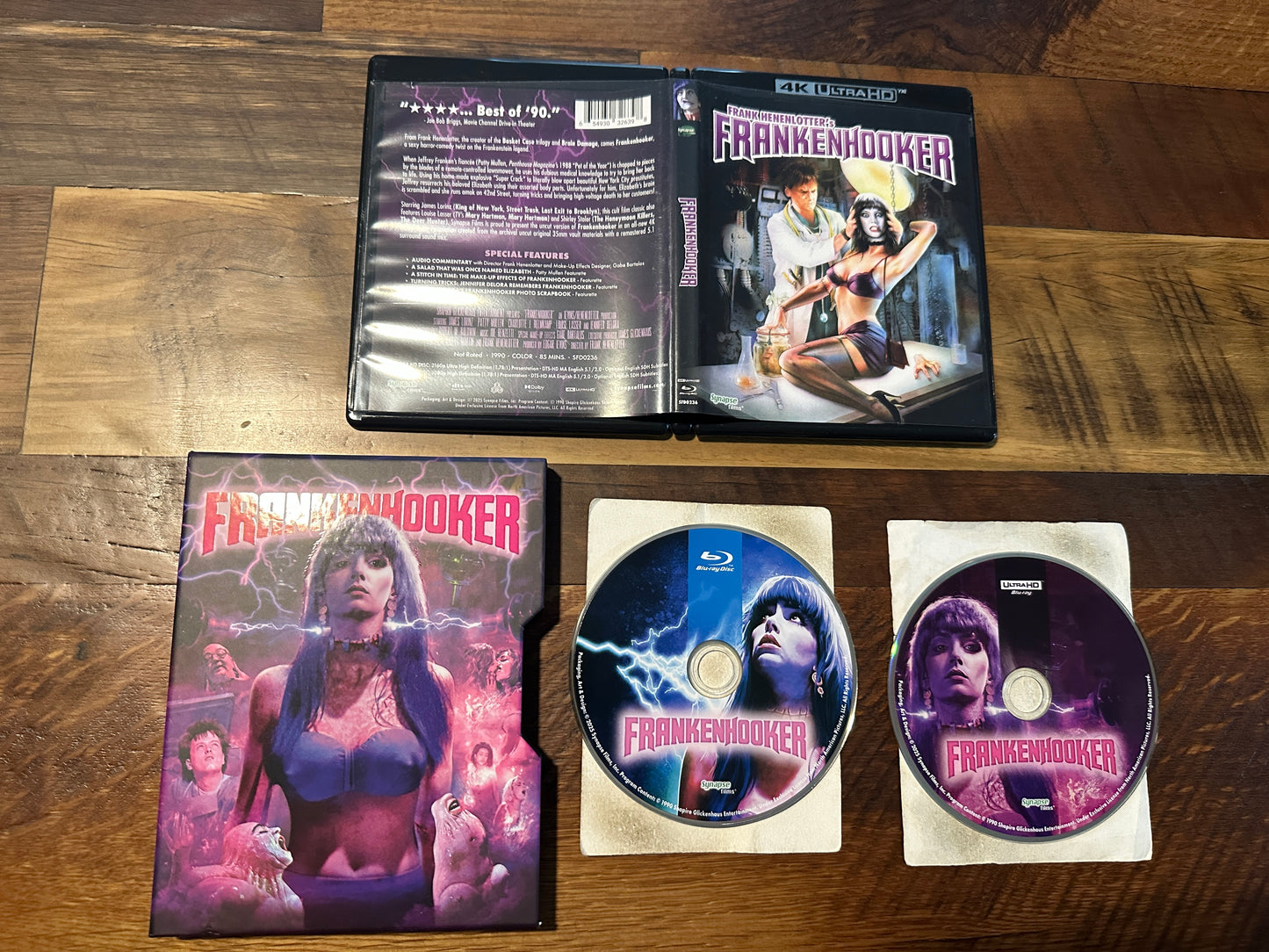 Frankenhooker (4K Ultra HD, Synapse Films, Slipcase, 90’s Horror)