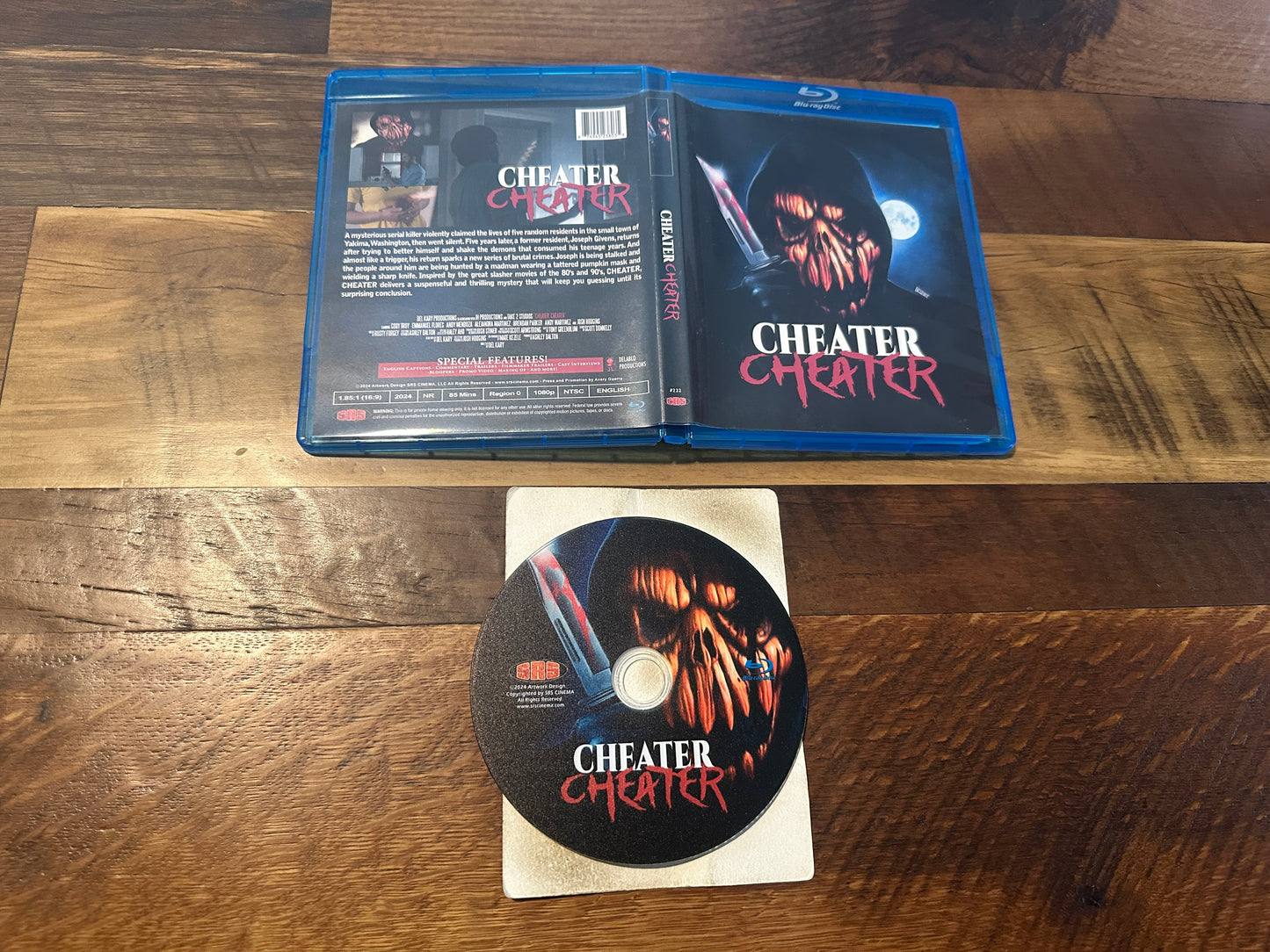 Cheater Cheater (Blu ray, SRS Cinema, Low Budget Horror, Widescreen)