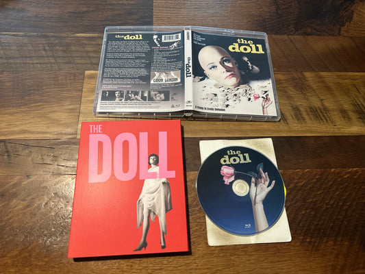 The Doll (Blu ray, Vinegar Syndrome Partner Label, Slipcover)