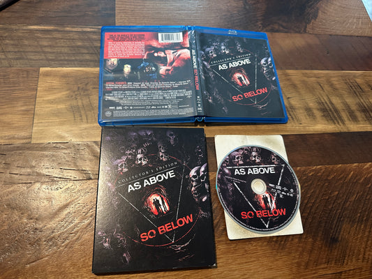 As Above So Below (Blu ray, Scream Factory, Collector’s Ed, Rare Slipcover)
