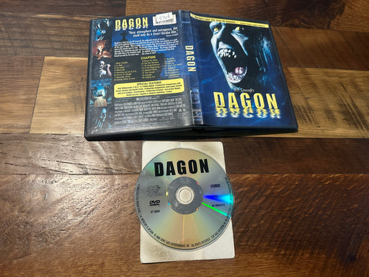 Dagon (DVD, Lionsgate, H.P. Lovecraft 2001 Horror Classic)