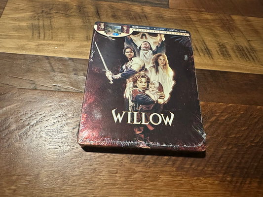 Willow 4K Ultra HD/Blu ray, Steelbook, Lucas Films, NEW/Sealed)