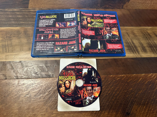 4/20 Massacre & Halloween Hell & Hazard Jack (Blu ray, 3 Obscure Horror Movies)