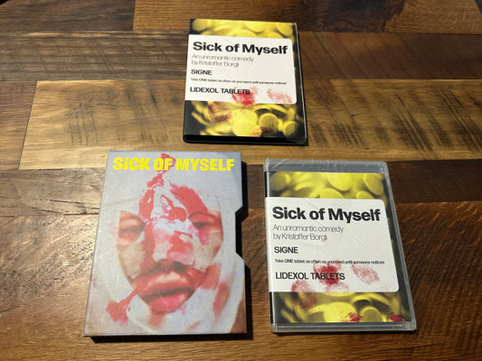 Sick Of Myself Blu ray-Vinegar Syndrome-Hard Slipcase-NEW/Sealed
