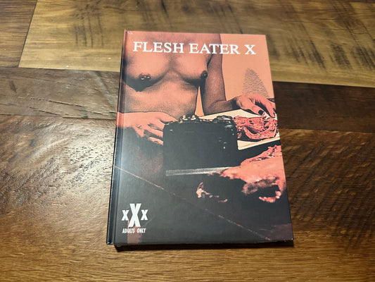 Flesh Eater X (Blu ray, Mediabook, Disturbing Sleaze, Cover 3, Rare, NEW)