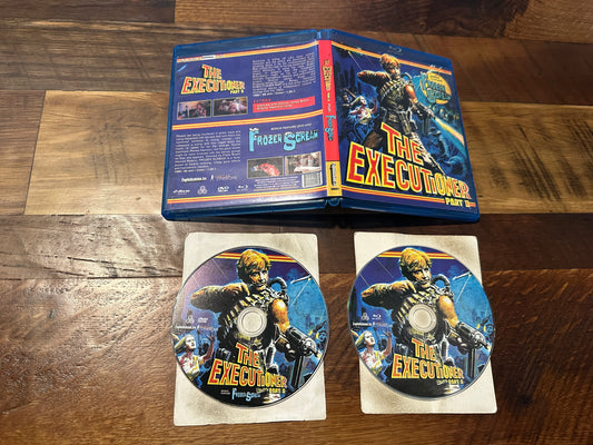 The Executioner Part 2 & Frozen Scream (Blu ray, Scream Factory, OOP)