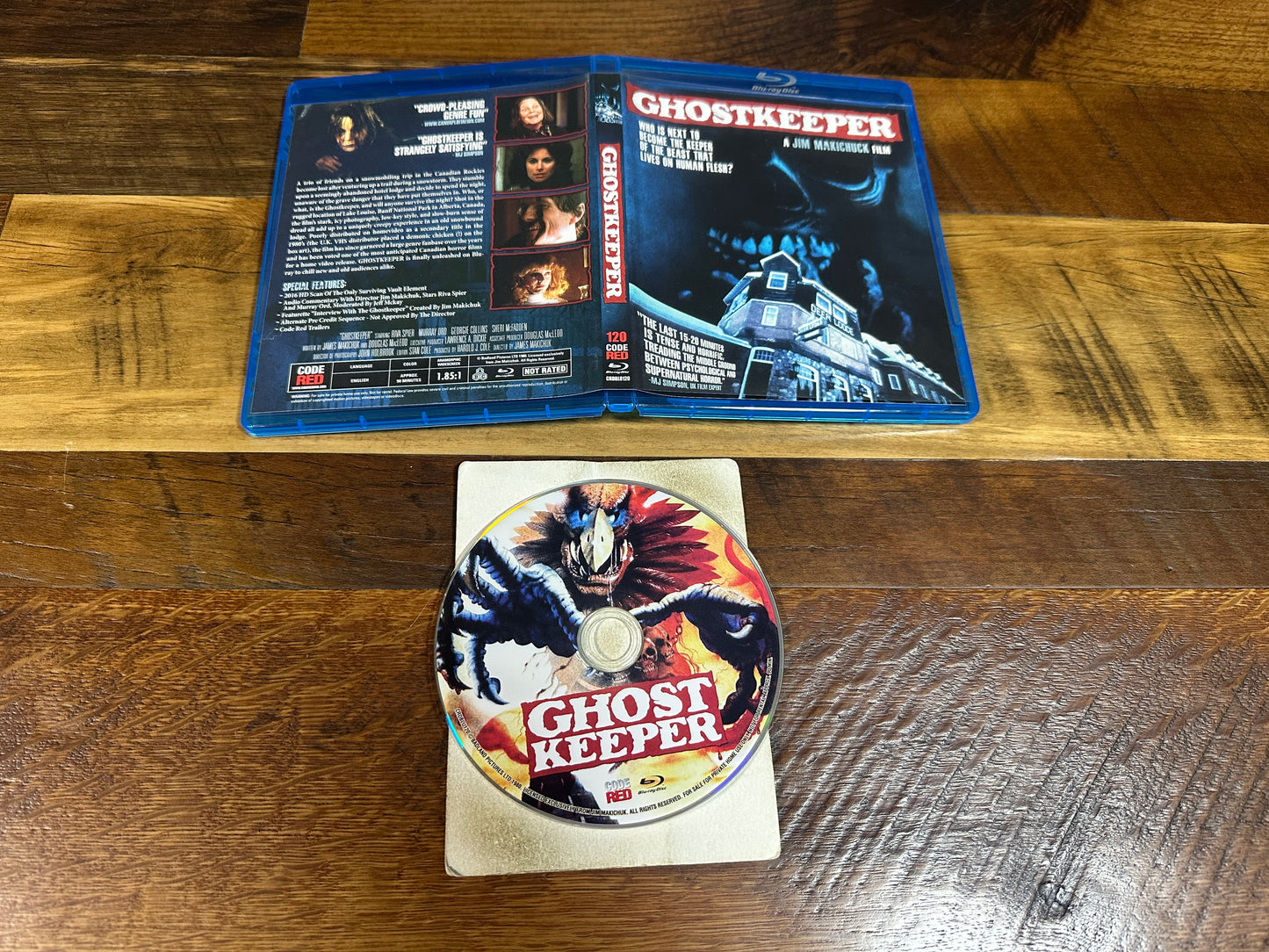 Ghostkeeper (Blu ray, Code Red, 80’s Horror Classic, Widescreen)